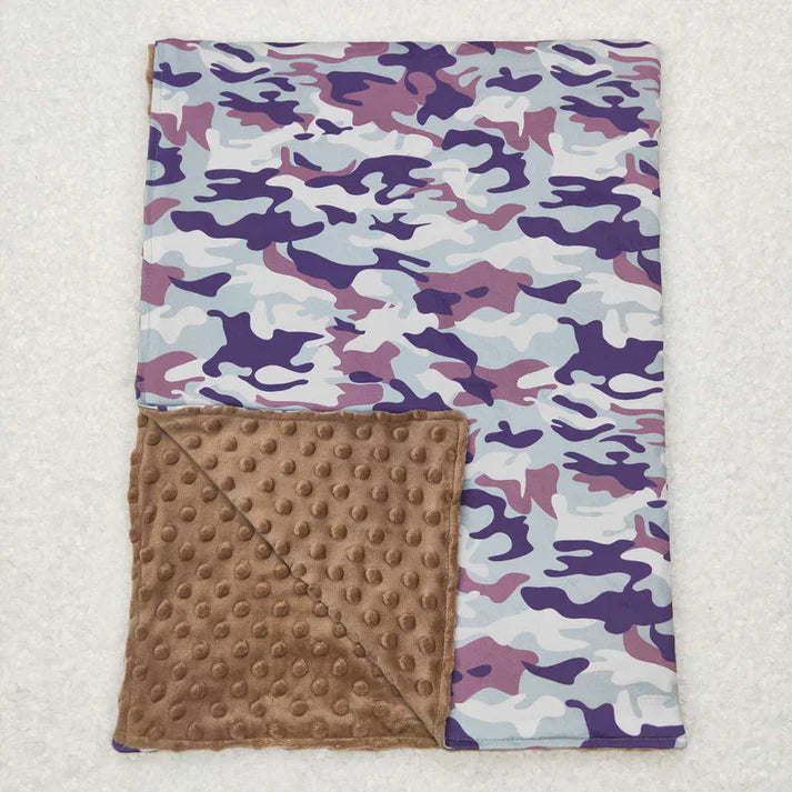 Matching Baby camo blanket