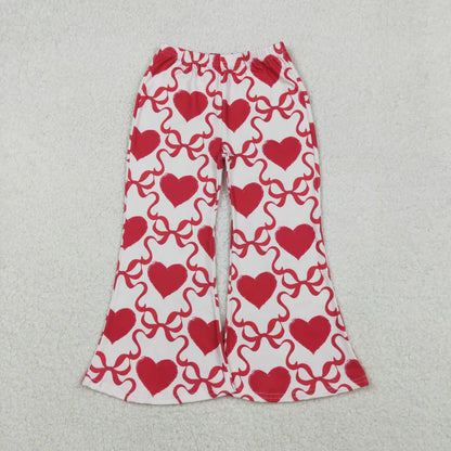Matching Baby girls valentine love  long pant