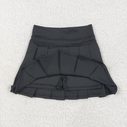 GLK0087 Girls black Skirt yoga