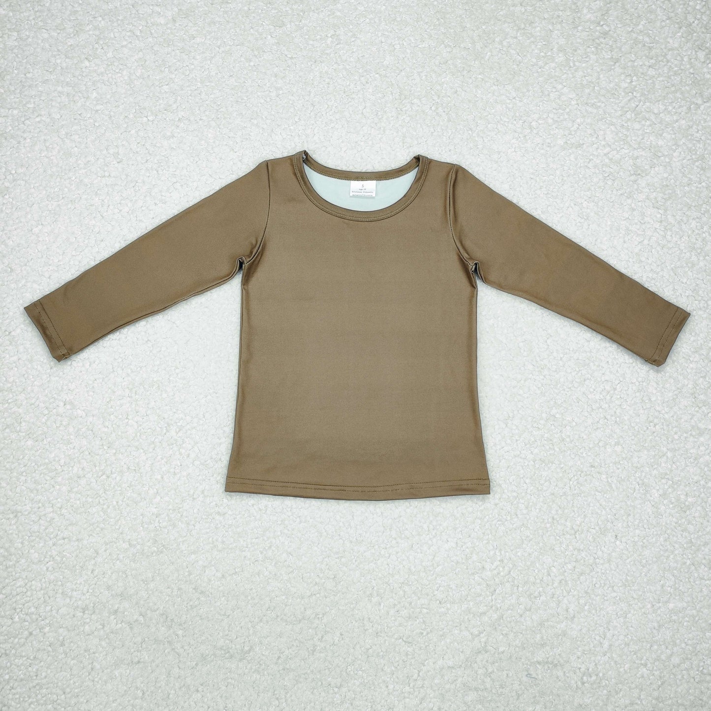 GT0799 Girls Dark green Shirt Top Long Sleeves