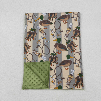 BL0211 Baby green duck Blankets