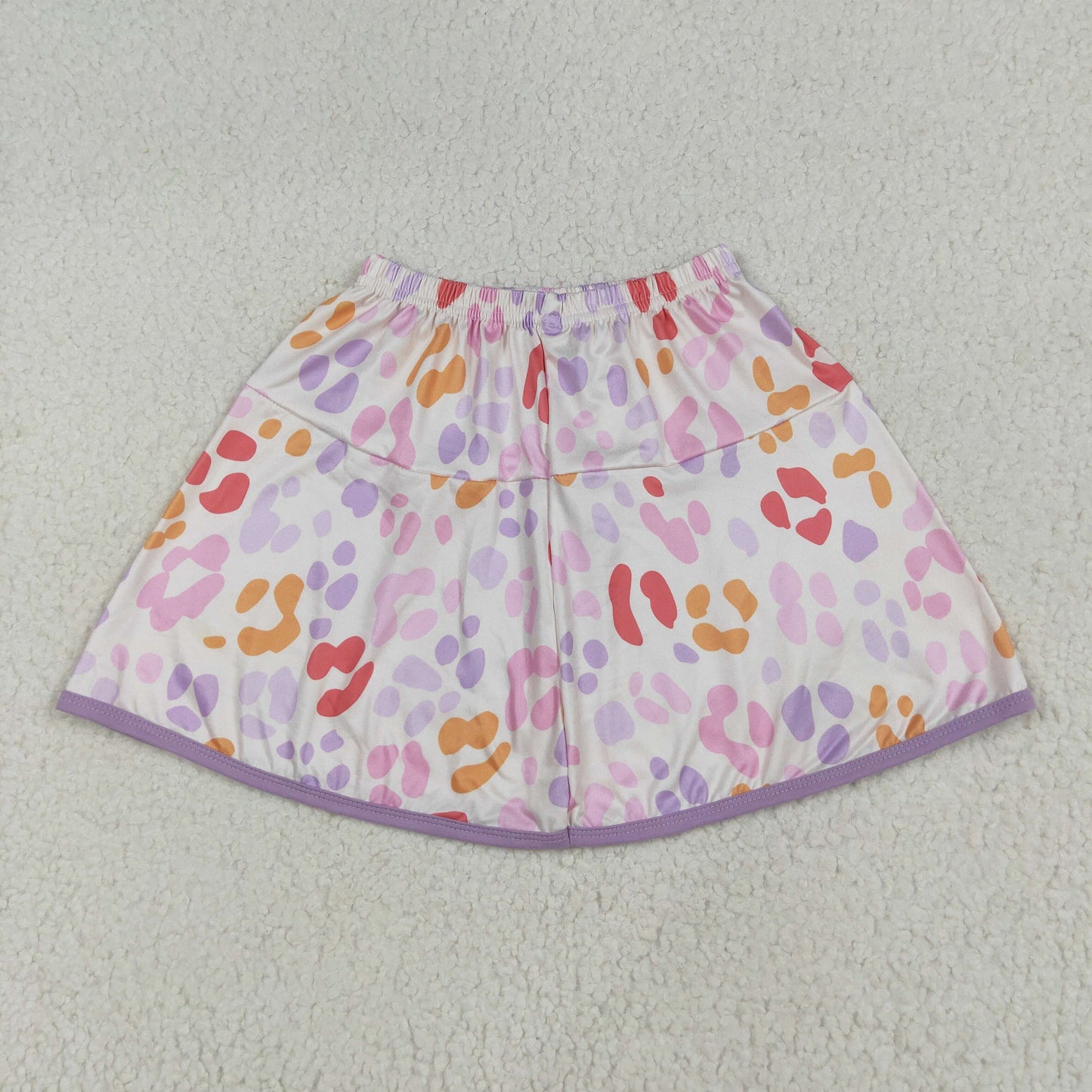 GLK0097 Girls colorful leopard Skirt