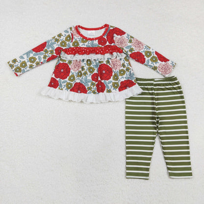 GLP2099 Girls floral outfits