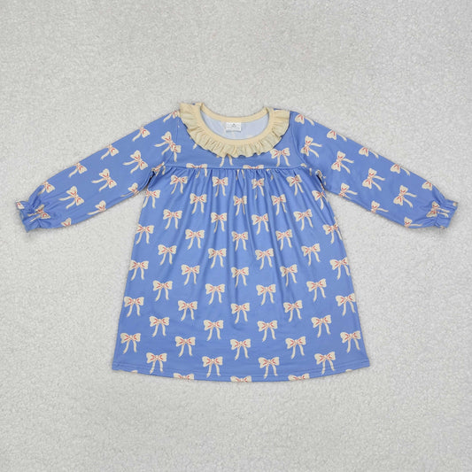 GLD0897 baby Girls bows Dress