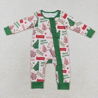 Family Matching Adult Baby girls boys Christmas tree pie clothes