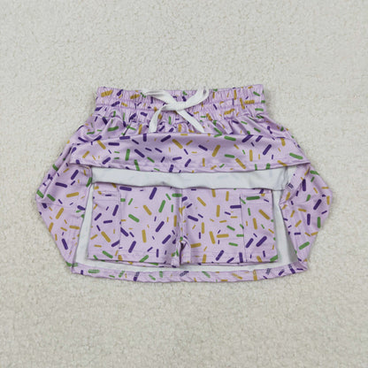 GLK0144 Girls girls Ice cream Waffle cakec Skirt