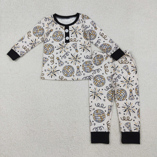 BLP1166 baby boys global button pajamas