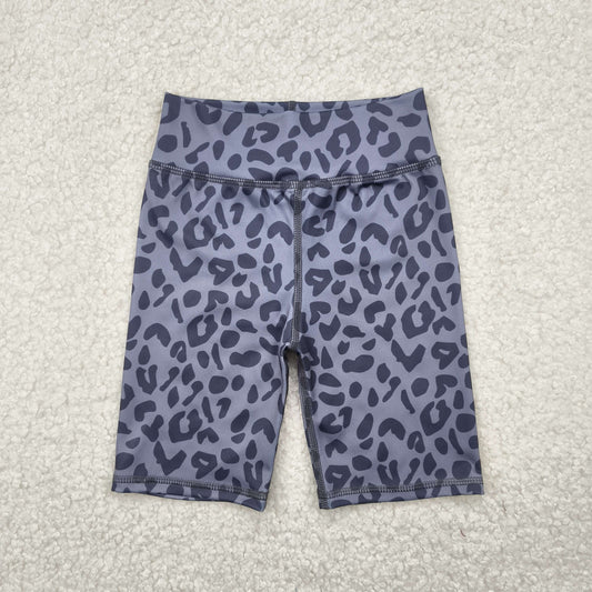 SS0539 baby boys gray leopard shorts riding