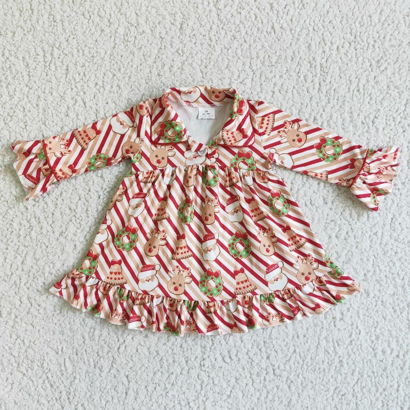 2.99 Matching Baby girls Christmas red clothing