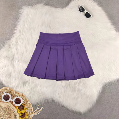 Matching RTS Sibling baby girls clothes yoga solid color summer shorts skirts