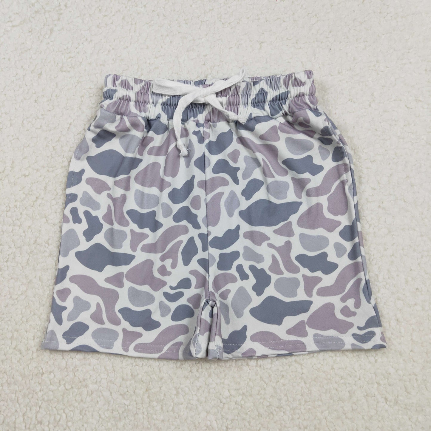 SS0730 baby boys camo shorts