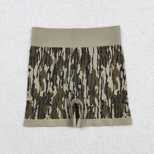 SS0642 Adult women camo shorts