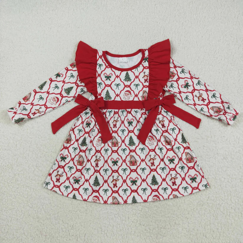 Matching Baby girls Christmas outfits clothing