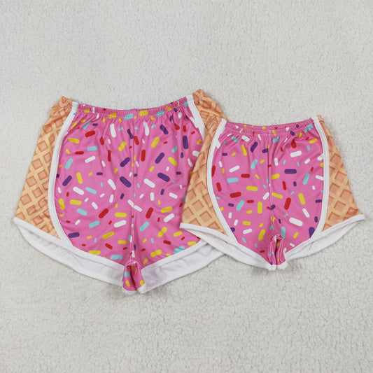 Family Matching Adult Baby girls summer shorts