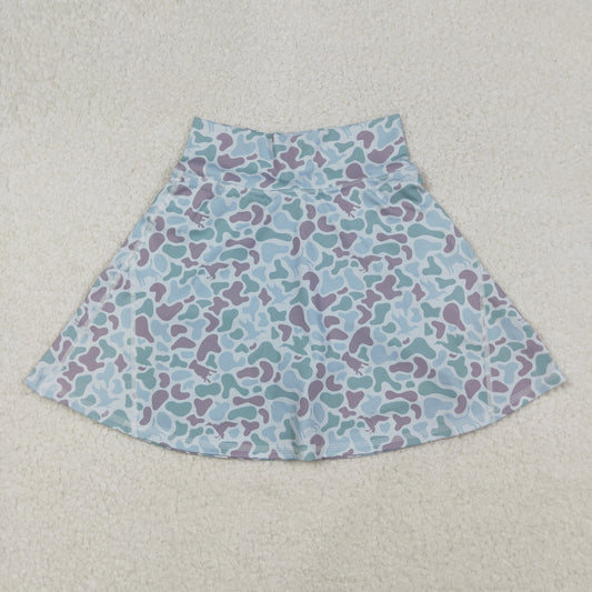 GLK0132 Adult women camo skirt yoga