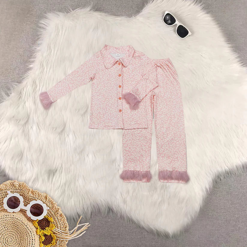 Matching Adult women Christmas furry pajamas