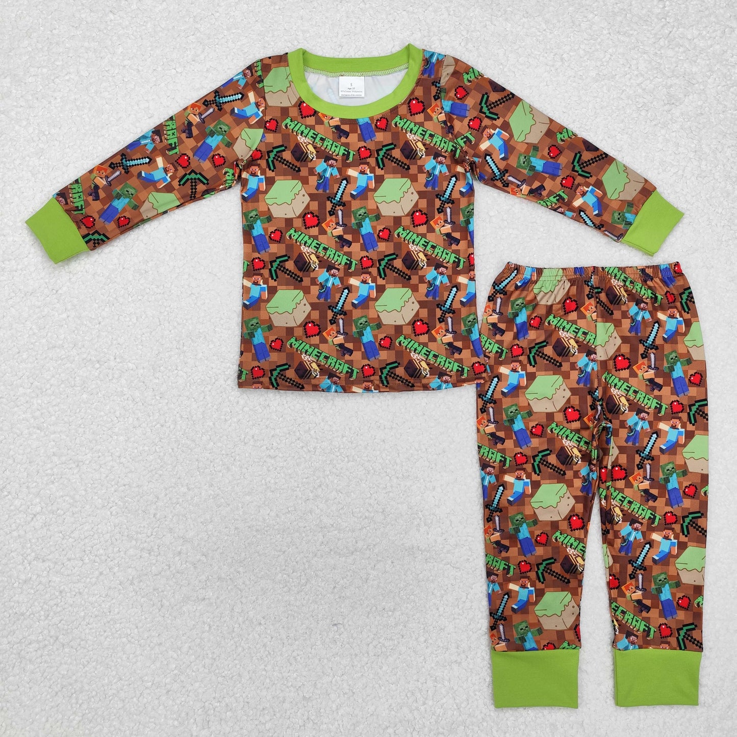 BLP1024 baby Boys cartoon pajamas