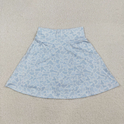 Family Matching Adult women  Baby girls camo skirt yoga