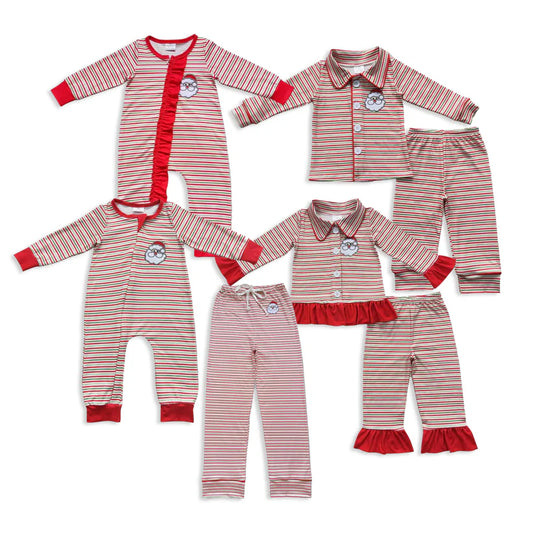 Family Matching Adult Baby girls boys Christmas pie pajamas clothes