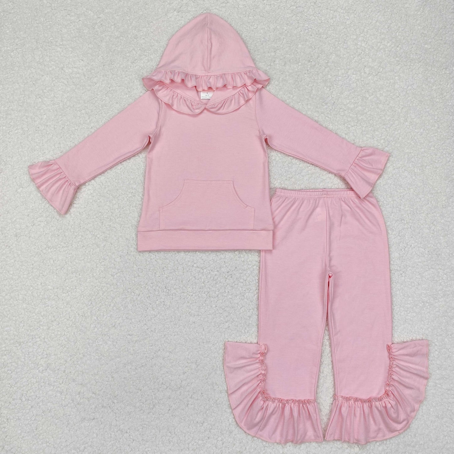 GLP2059 Girls pink hoodies