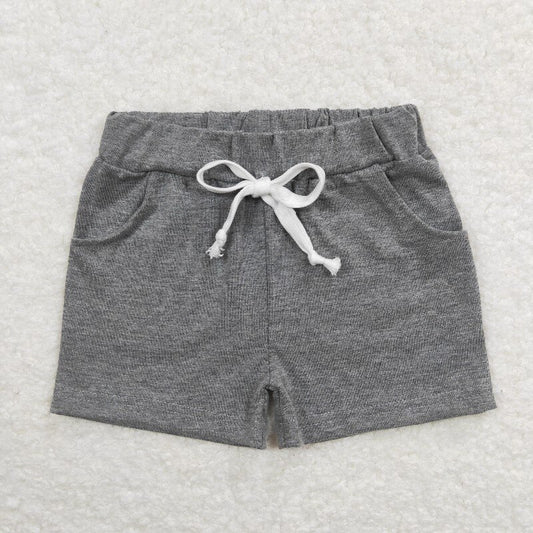 SS0534 baby boys gray shorts (Shipment from the US)