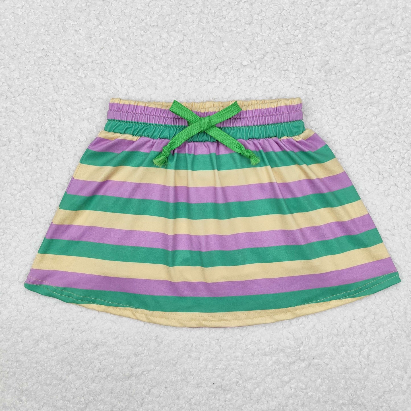 GLK0037 Mardi Gras stripe skirt