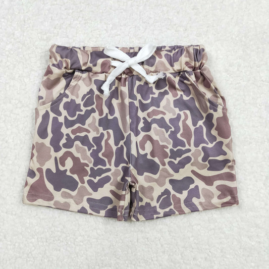 SS0372 Boys camouflage Shorts