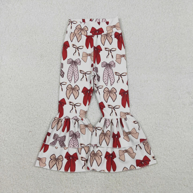 Matching Baby girls double bell bottom pant yoga