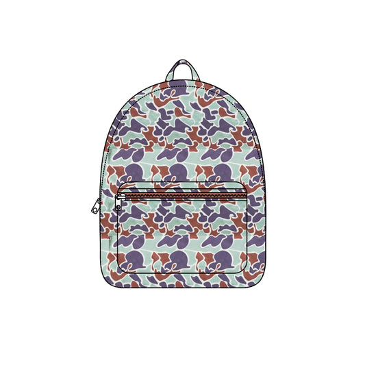 Pre-order BA0261 camo Backpack  17 * 13.2 * 5 inches