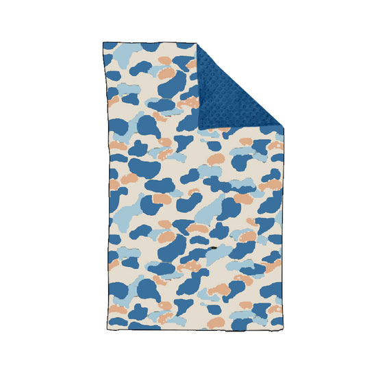 Pre-order BL0149 Baby blue camo Blankets ( Deadline August 16 )