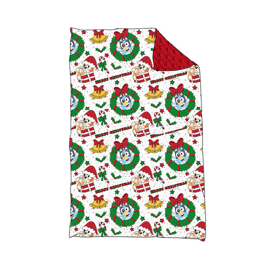 Pre-order BL0159 Baby Christmas green Blankets ( Deadline Sept.14 )