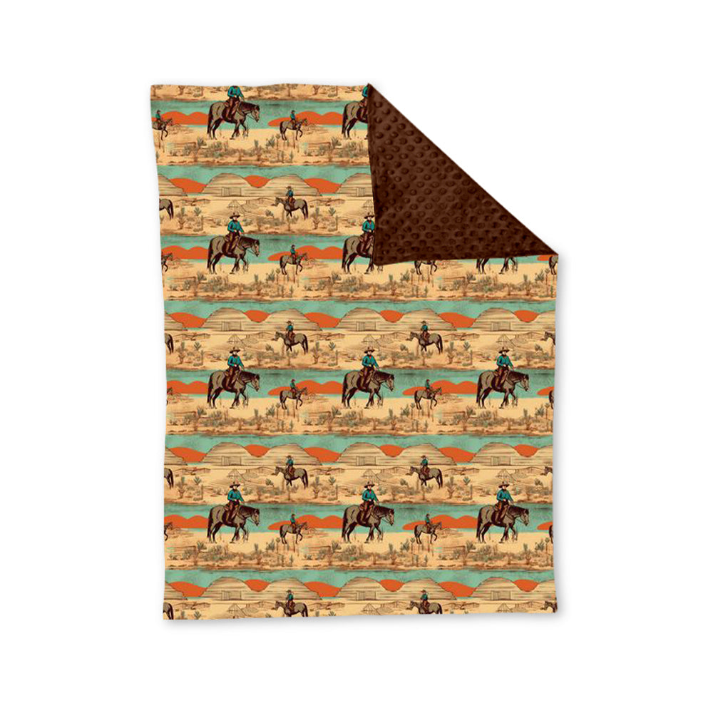 Pre-order BL0167 Baby western Blankets ( Deadline Sept.19 )