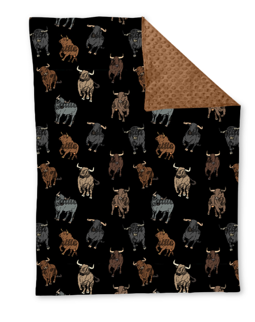 Pre-order BL0174 Baby brown cow Blankets 29x43 inches ( Deadline Sept.24 )