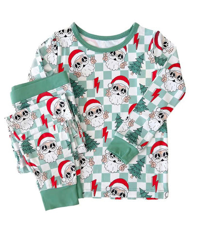 Pre-order BLP0859 baby Boys Christmas pajamas