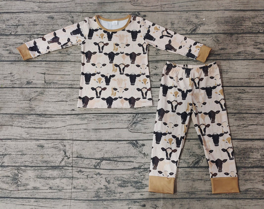 Pre-order BLP0860 baby Boys cow pajamas