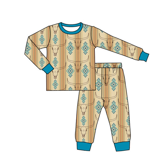 Pre-order BLP0861 baby Boys cow pajamas ( Deadline September 7 )