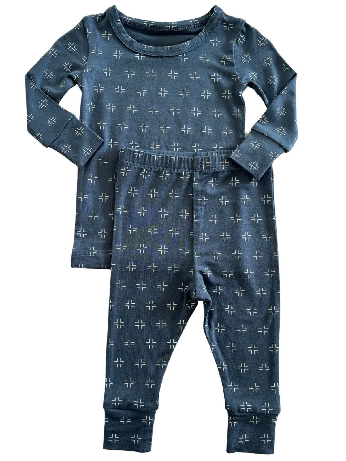 Pre-order BLP0884 baby Boys navy pajamas ( Deadline September 14 )