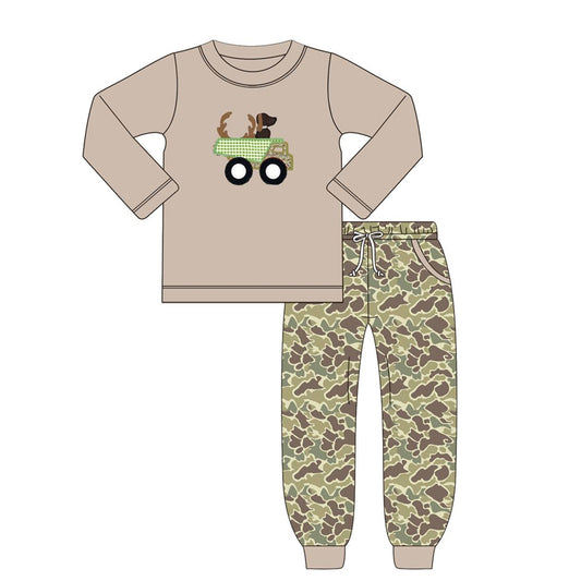 Pre-order BLP0886 baby Boys camo dog outfits ( Deadline September 14 )