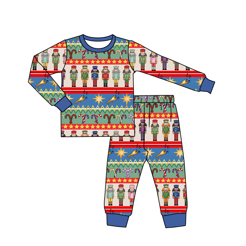 Pre-order BLP0887 baby Boys Christmas pajamas ( Deadline September 14 )