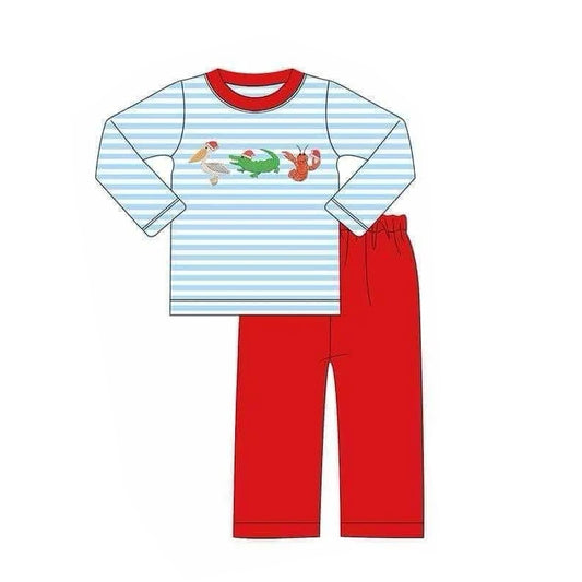 Pre-order BLP0894 baby Boys Christmas outfits ( Deadline September 17 )