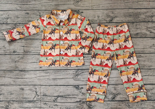 Pre-order BLP0902 baby Boys western pajamas