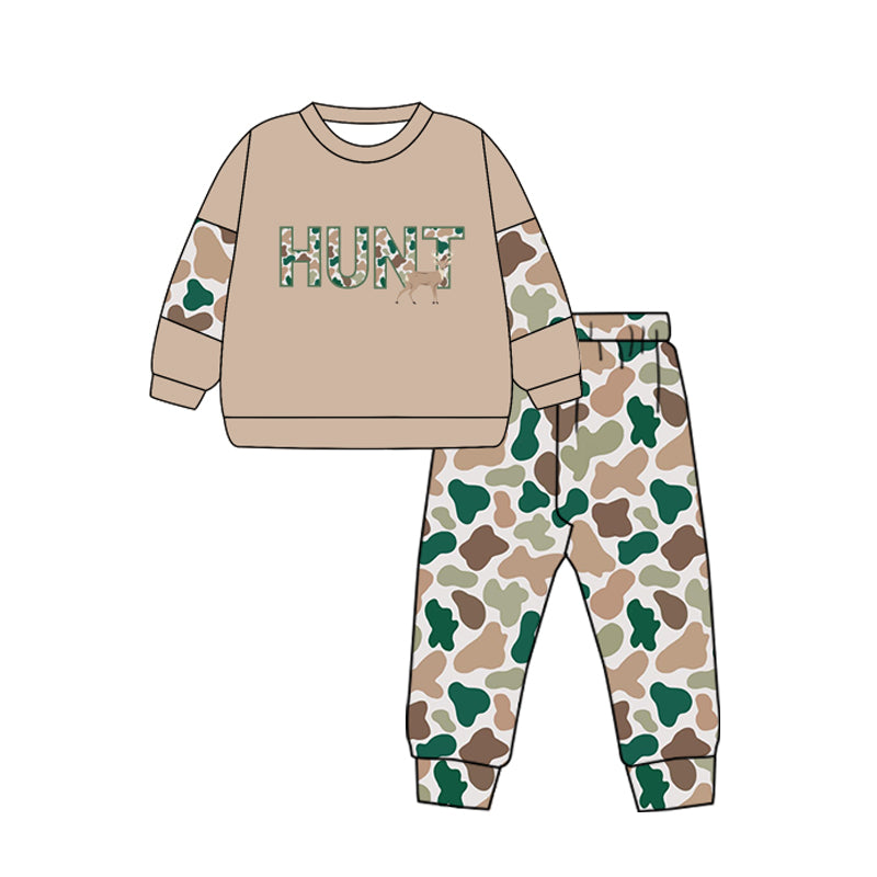 Pre-order BLP0906 baby Boys camo hunt outfits ( Deadline September 20 )