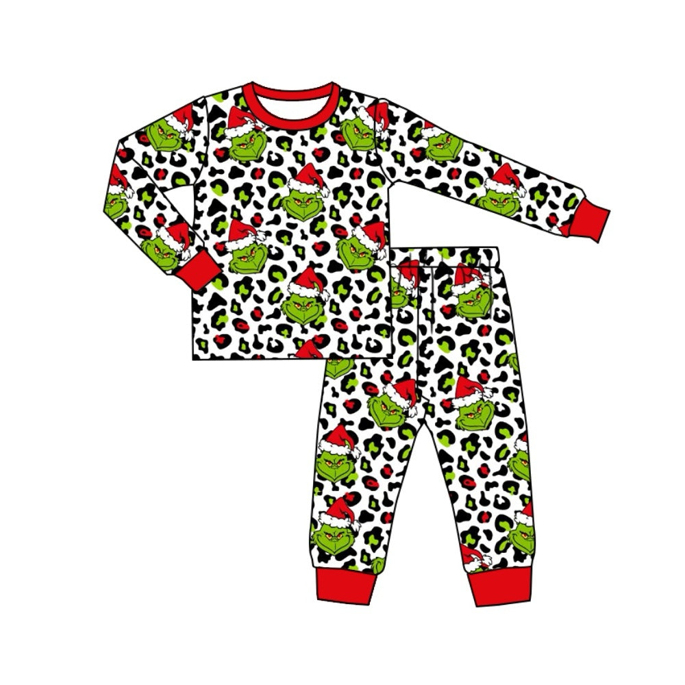 Pre-order BLP0911 baby Boys Christmas pajamas ( Deadline September 20 )