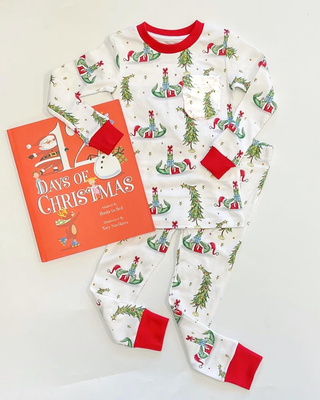 Pre-order BLP0940 baby Boys Christmas pajamas ( Deadline September 29 )