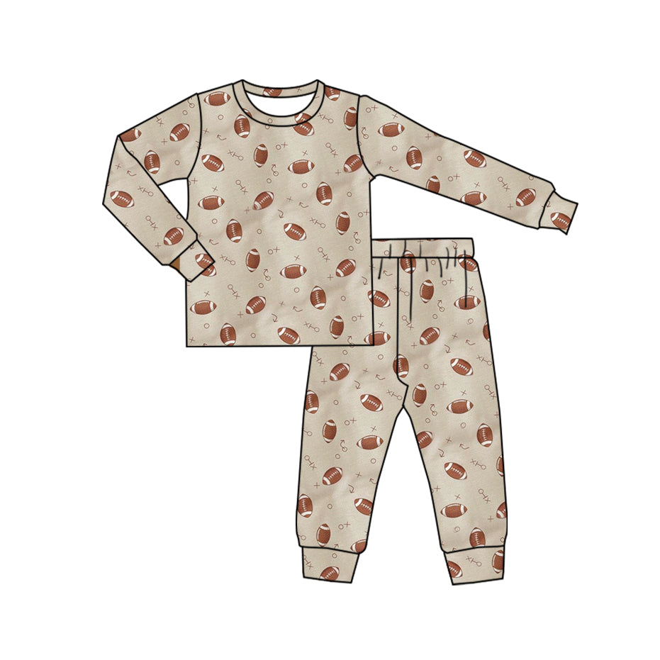 Pre-order BLP0955 baby Boys football pajamas ( Deadline Oct.7 )