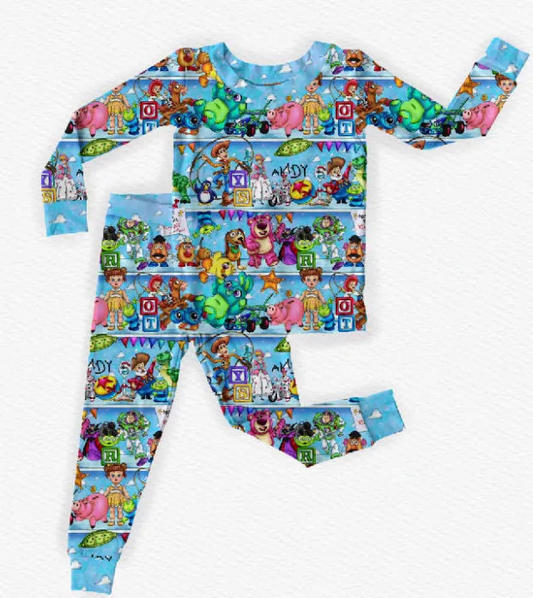 Pre-order BLP1057 baby Boys Toy  pajamas ( Deadline Dec.12 )