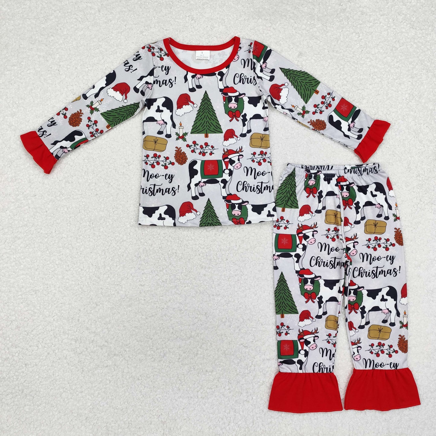 GLP1243 Girls Christmas pajamas