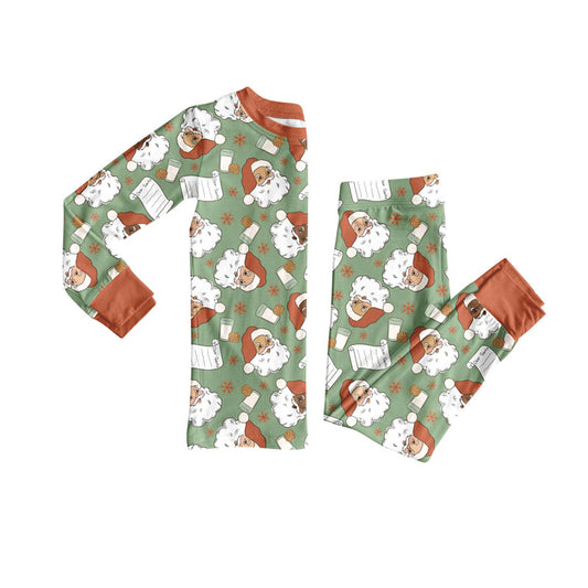 Pre-order BLP1245 boys Christmas Santa Claus pajamas -2025.9.13