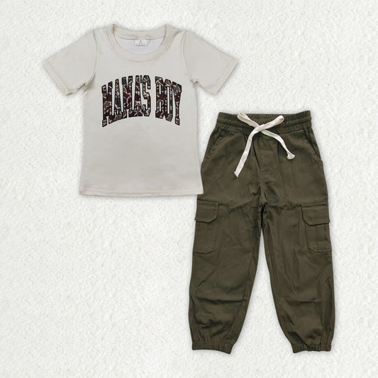 BSPO0486 Boys Mama's boy outfits