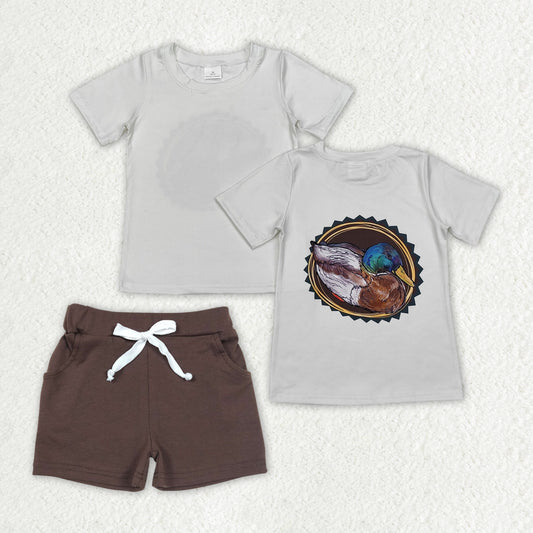 BSSO1133 Boys daddy‘s boy green shorts Outfits